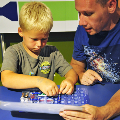 Engineering - Boy and Father