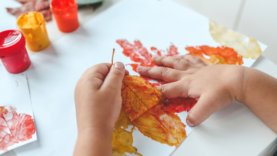 Toddler Tuesday Leaves